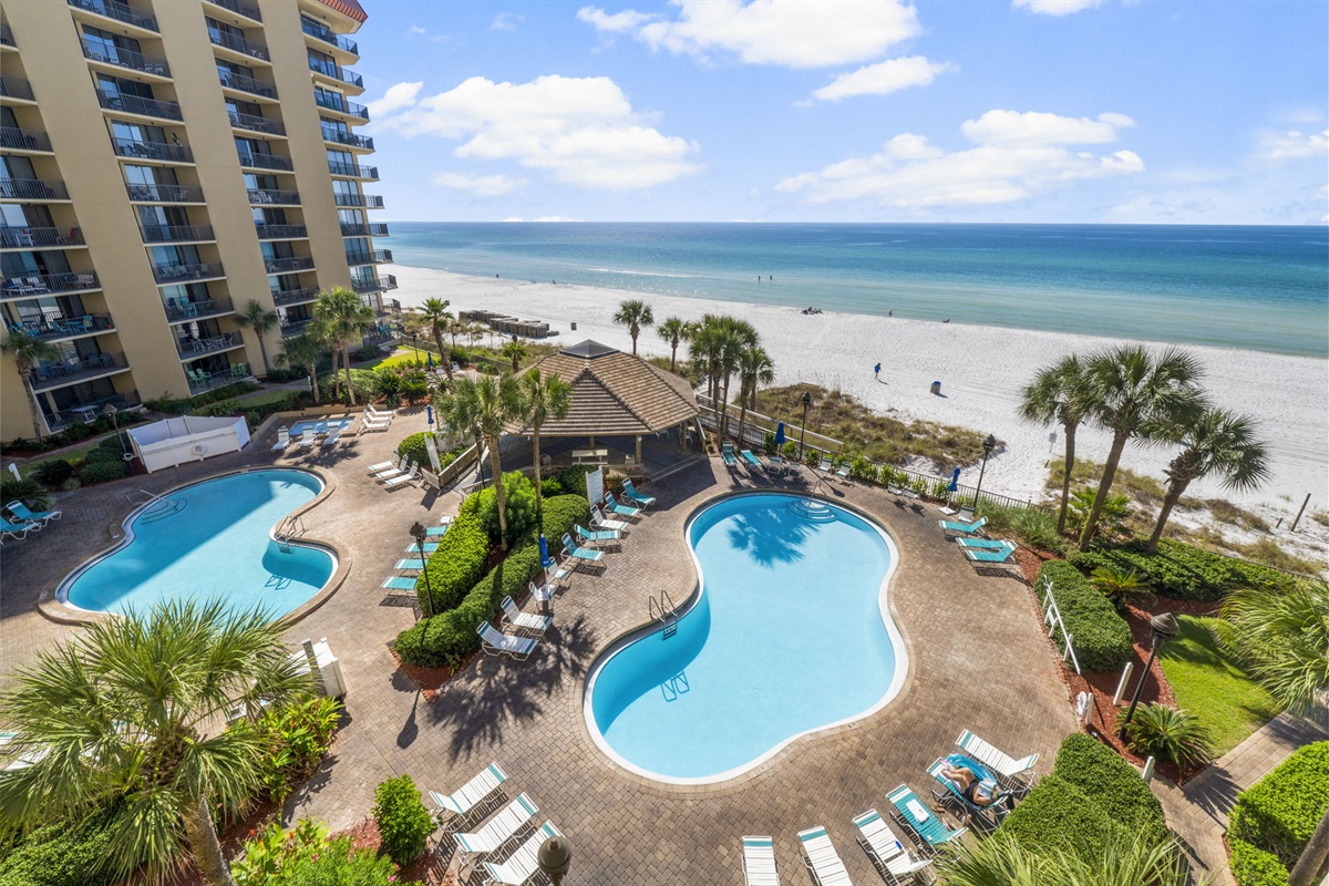 Overlooking Heated Pool