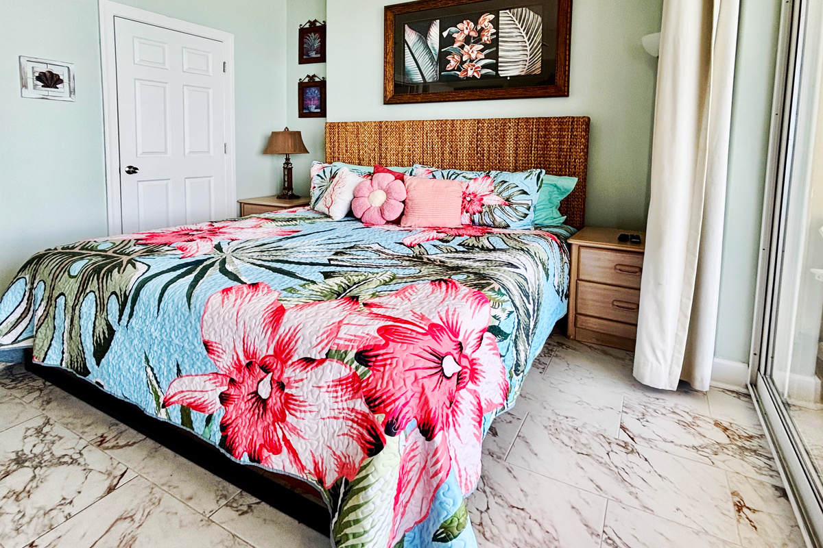 Platform bed with memory foam, branded mattress