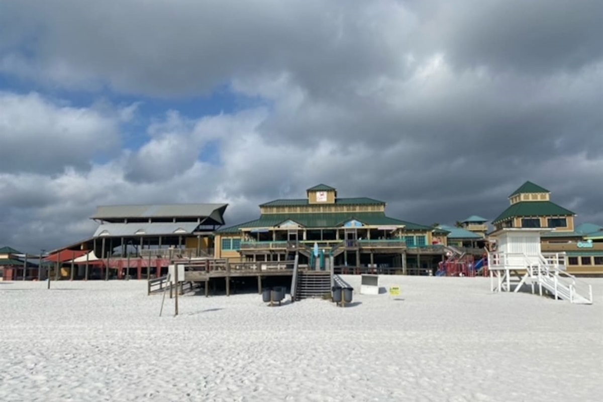 Okaloosa Boardwalk, shopping, food and drink.  Not to mention volleyball!