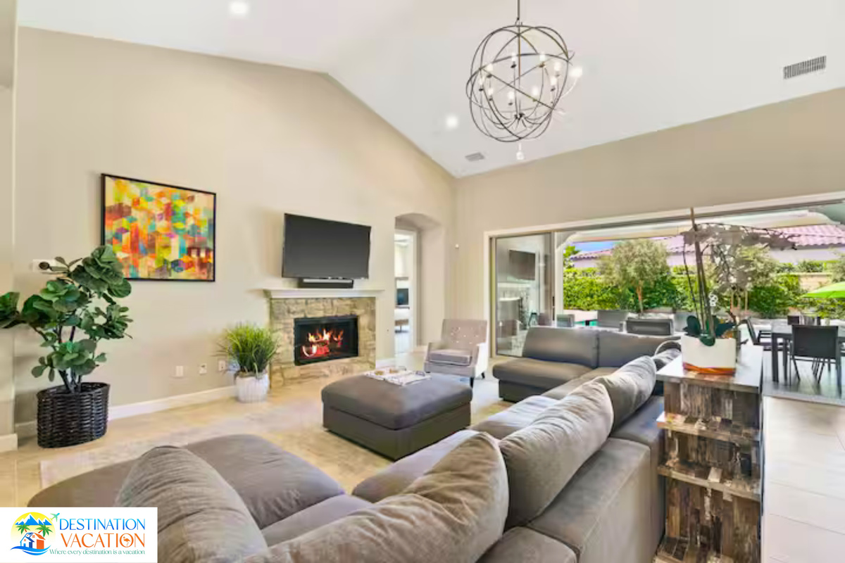 Bright interiors flow effortlessly into beautiful outdoor spaces.