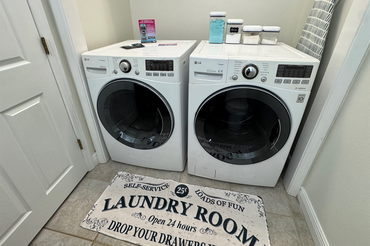 Laundry area