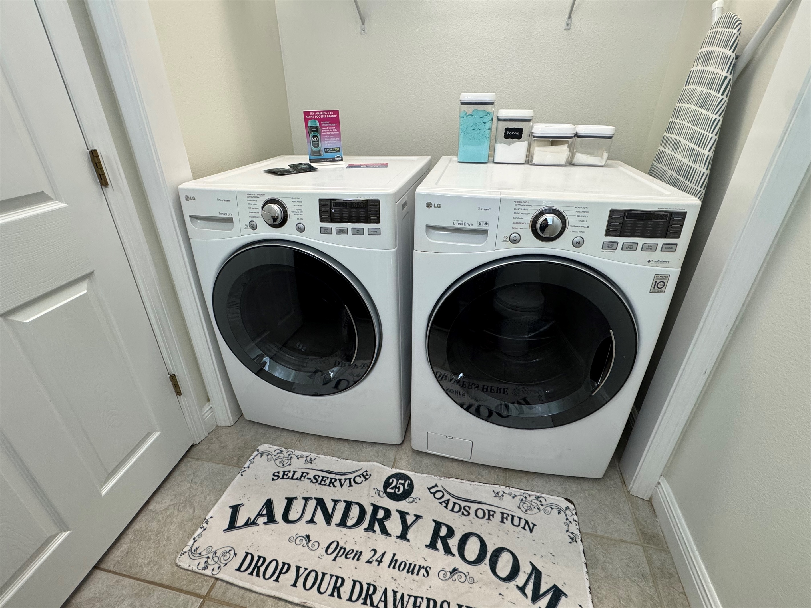 Laundry area