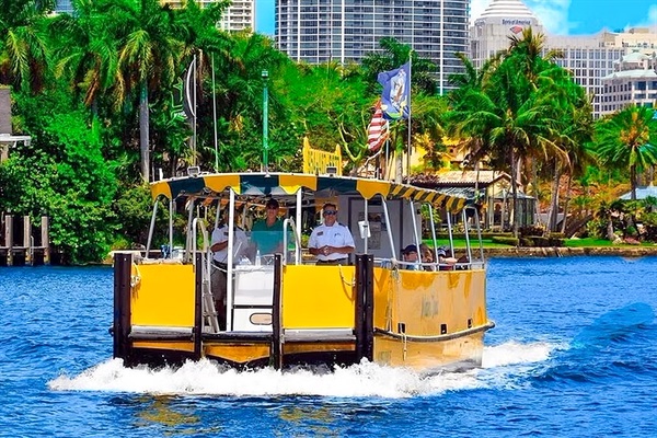 Explore Fort Lauderdale by water taxi just minutes from the property
