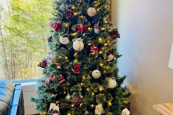 Decorated for Christmas from Nov - Jan 2