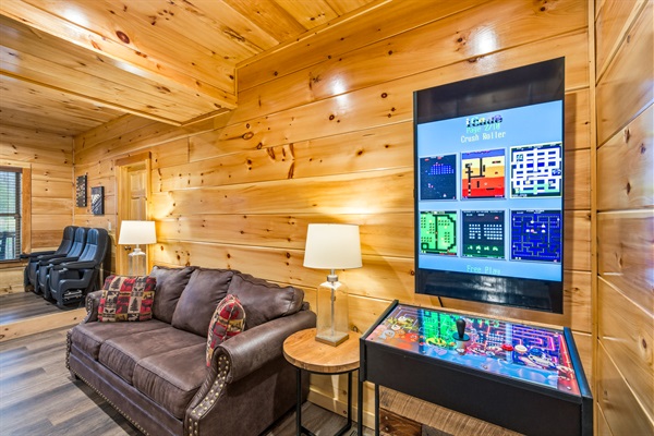 Game Room and Theater 