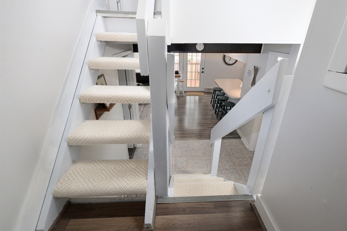 Stairs from Main Level to 2nd Level