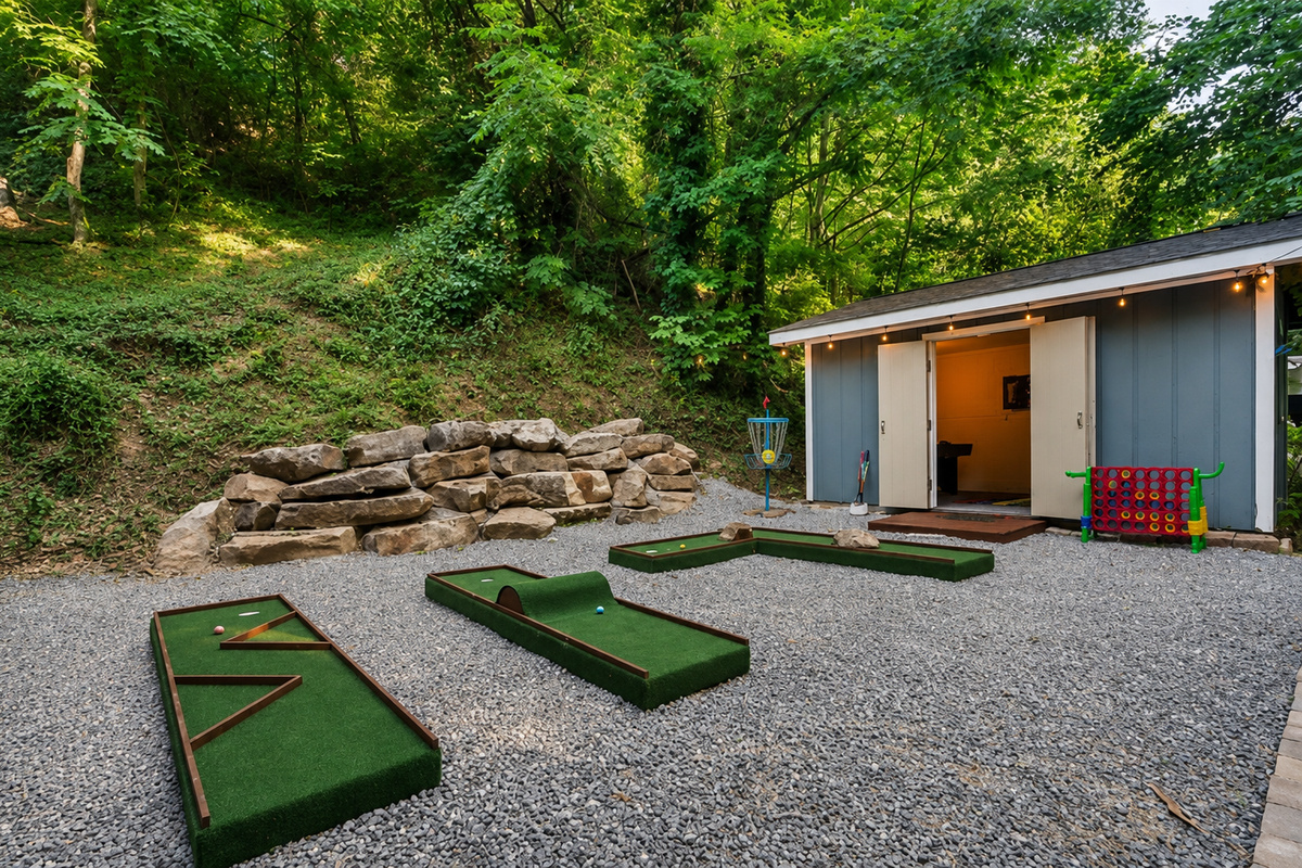 Play a round of mini golf.