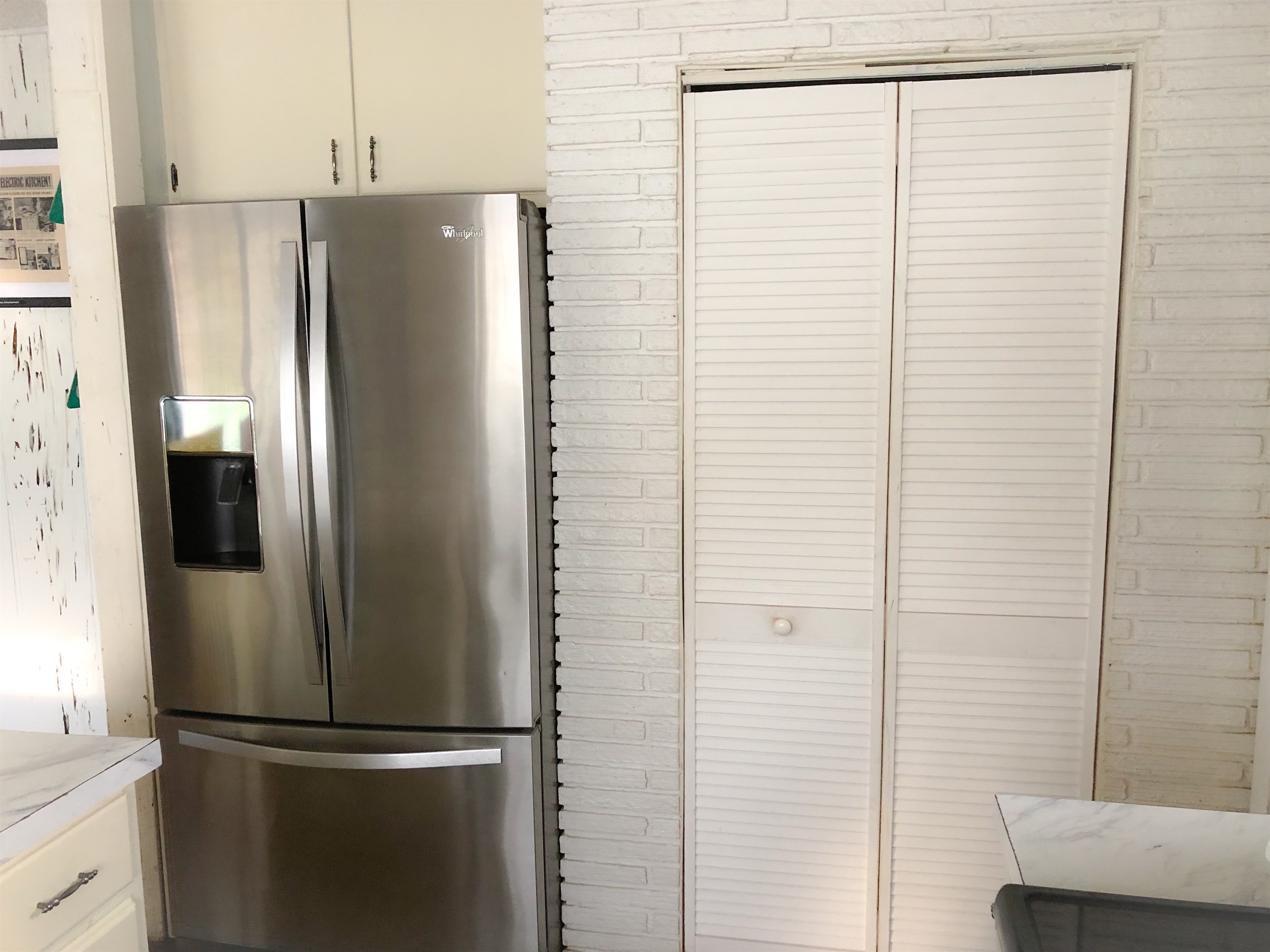 Stainless Steel Kitchen Refrigerator and Pantry