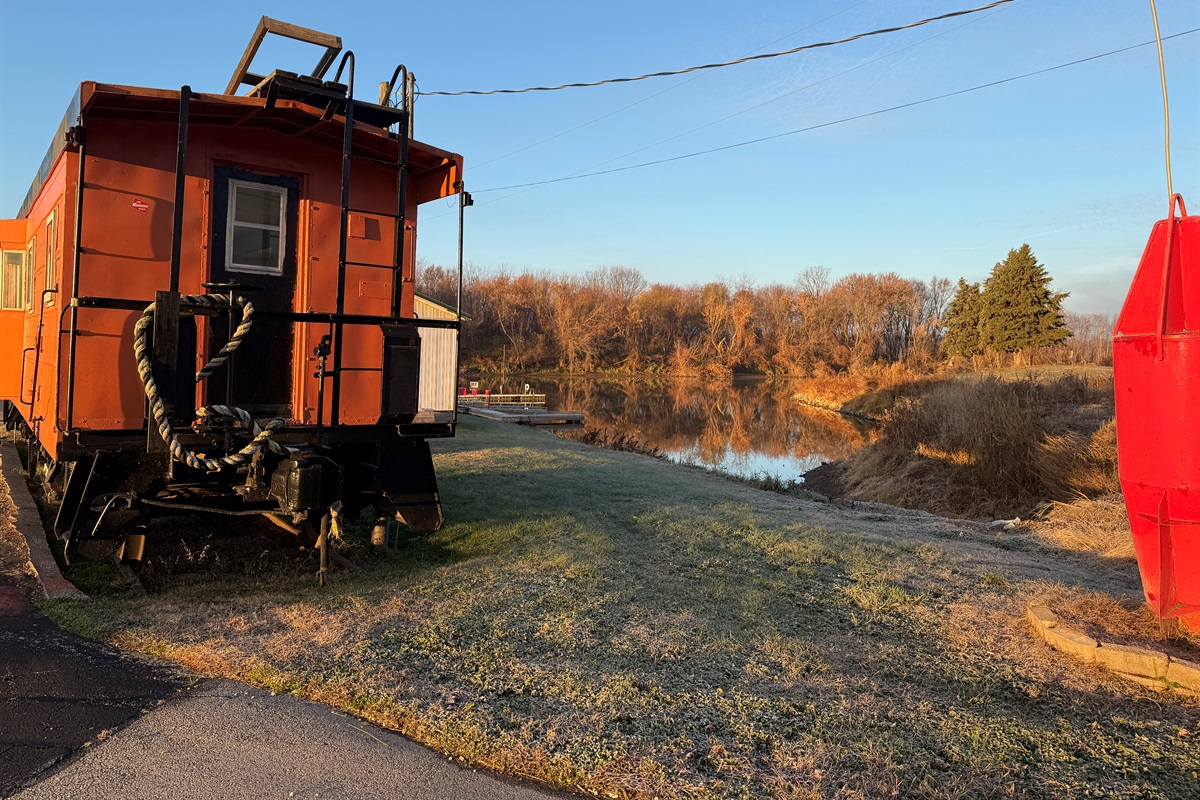 Marina, 2 blocks away