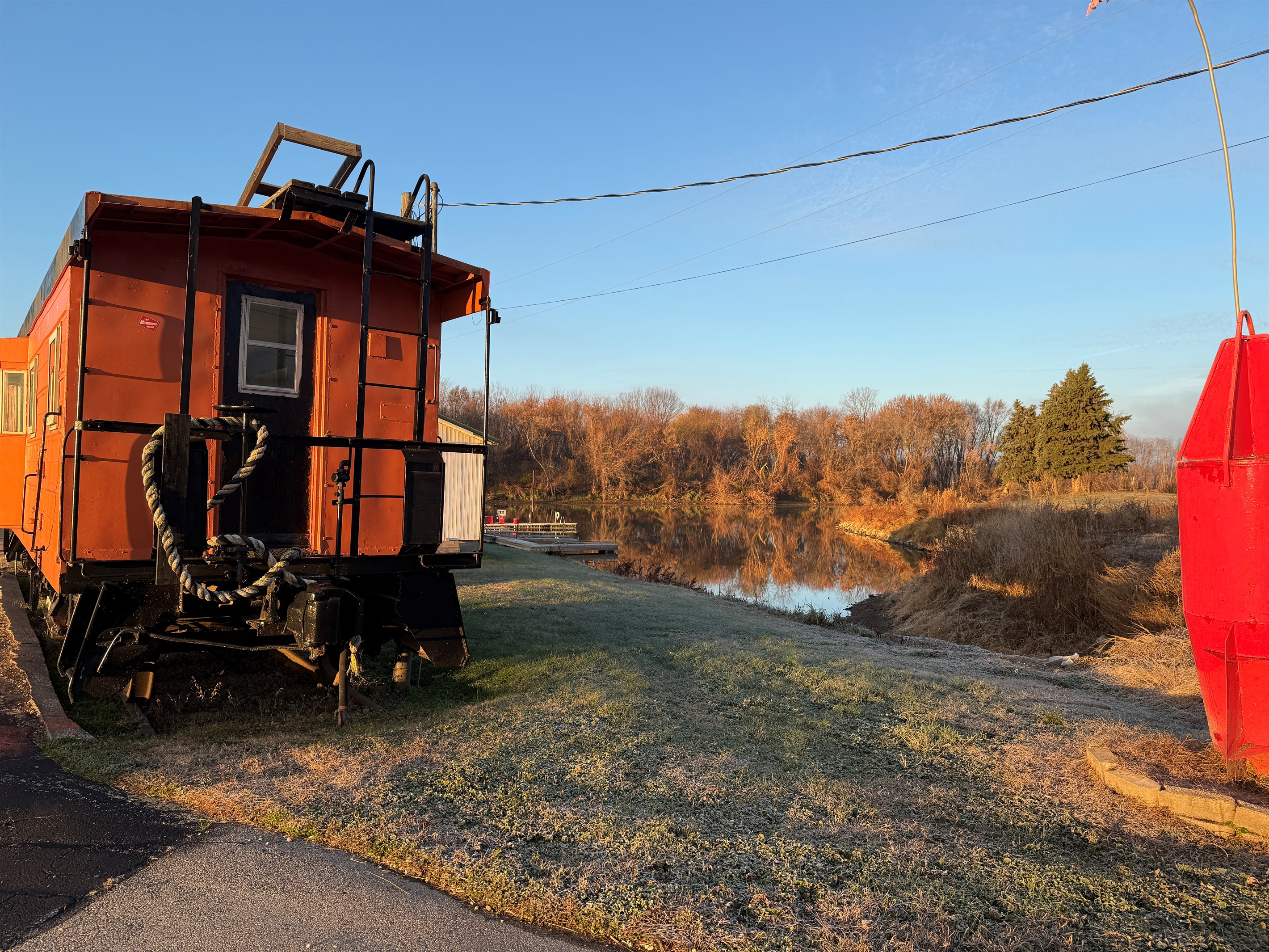 Marina, 2 blocks away