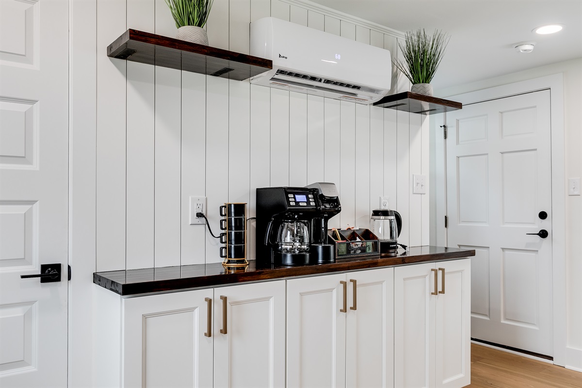 Coffee Corner: Brew your morning magic with top-notch appliances in a stylish space!