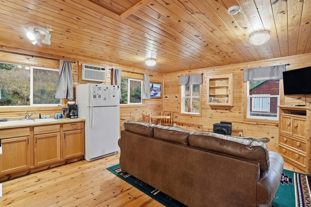Cabin 1 living area