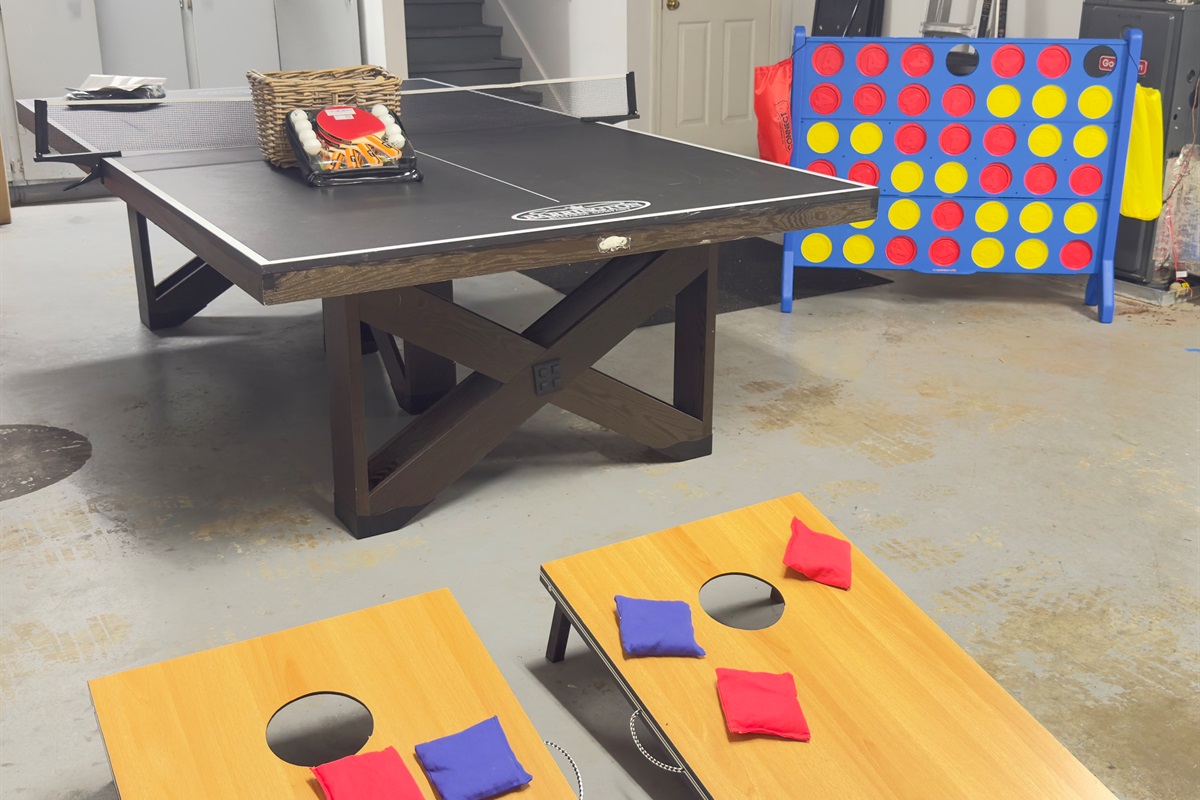 Game Room on Basement Level