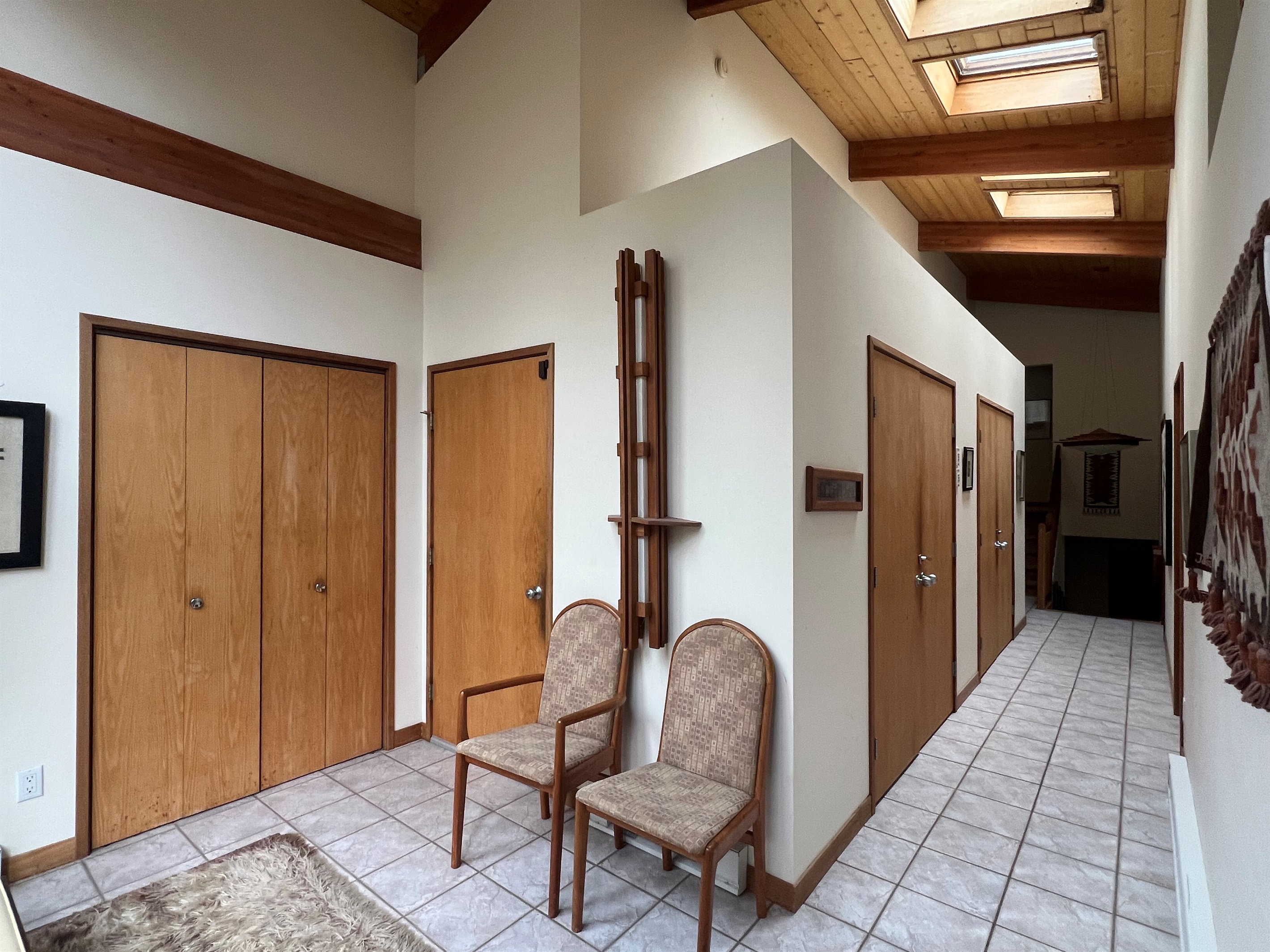 Entryway to left wing