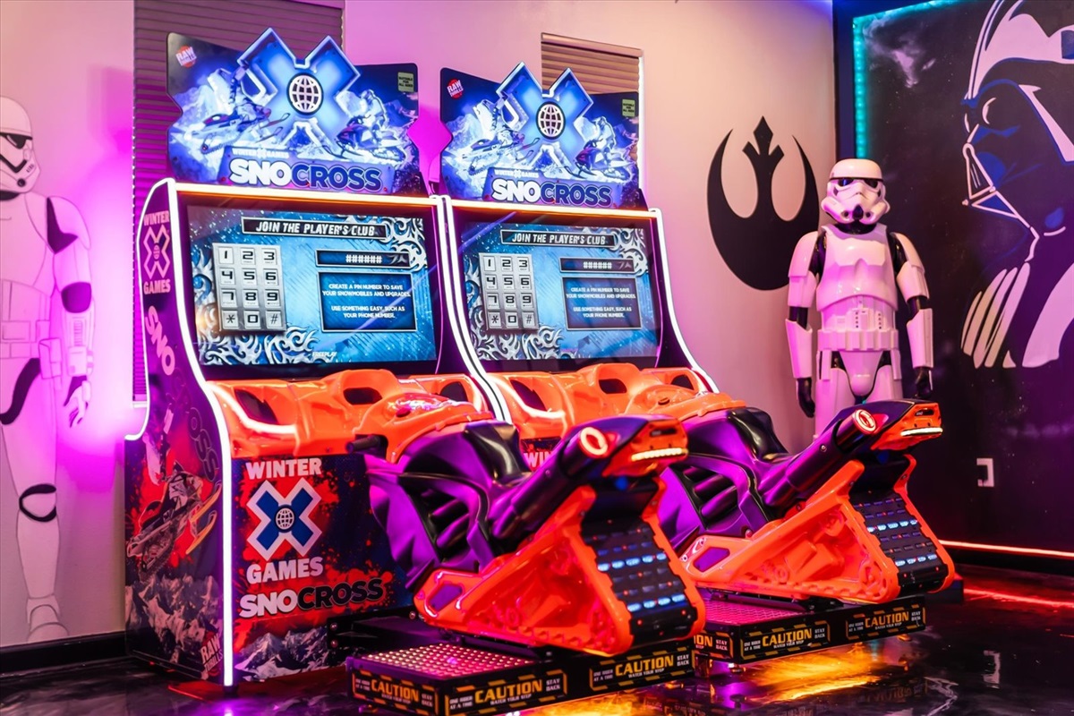 Two SnoCross Arcades