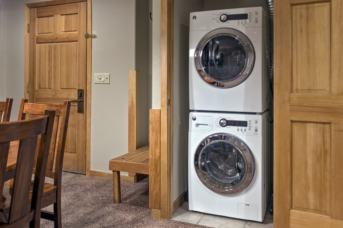 in unit washer / dryer