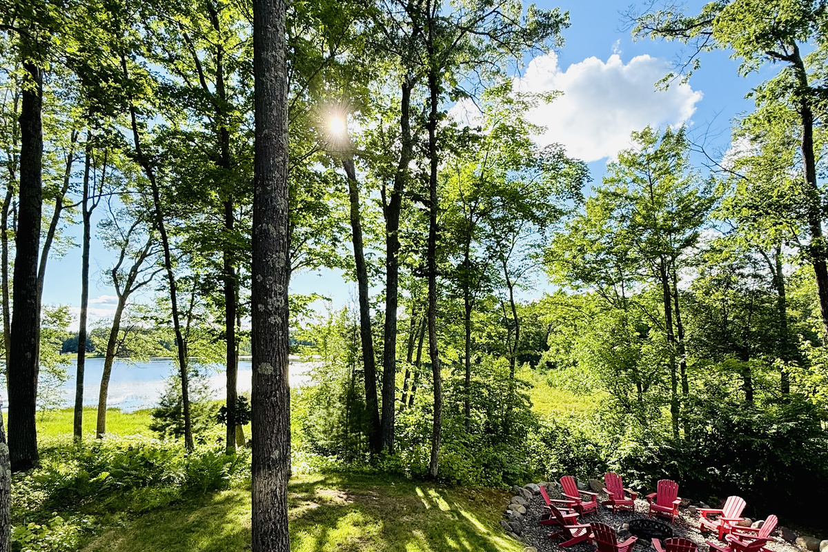 Fire pit area