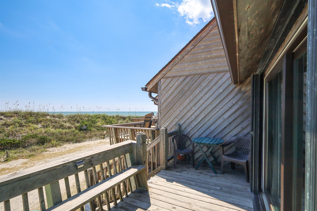 The balconies offer a perfect outdoor area to unwind