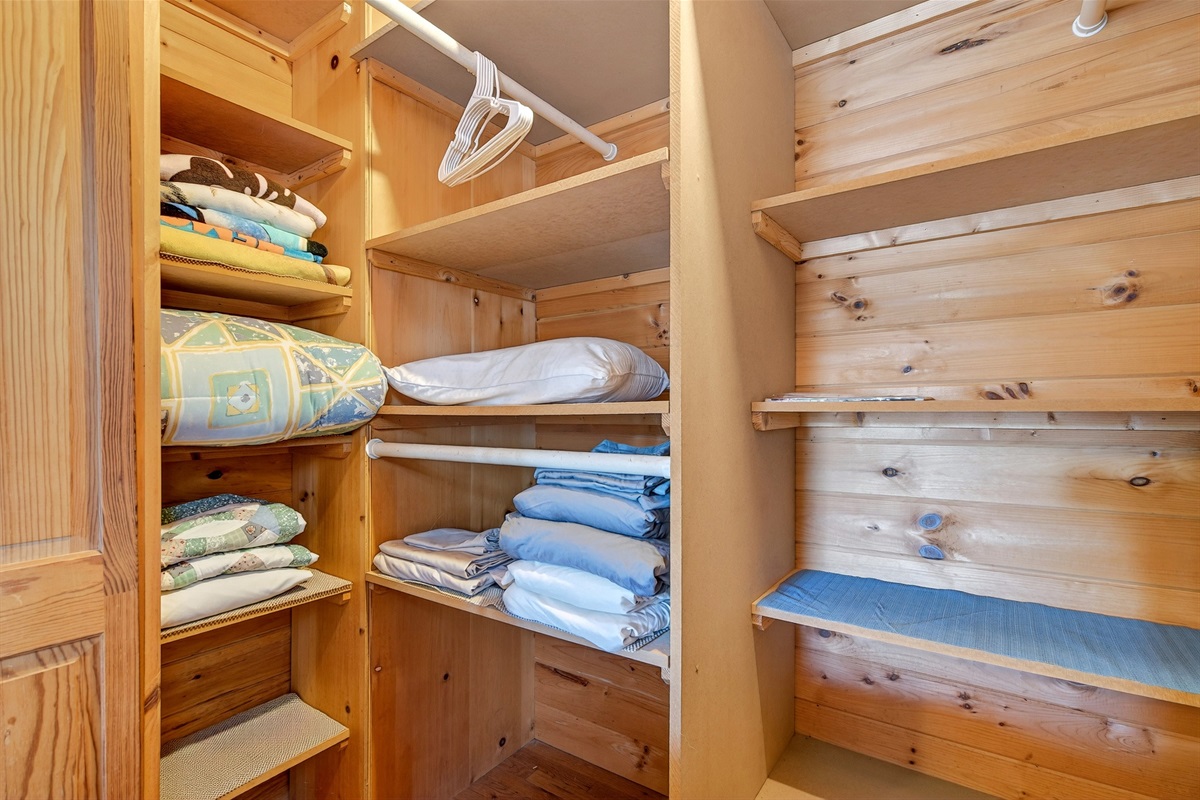 Large walk-in closet