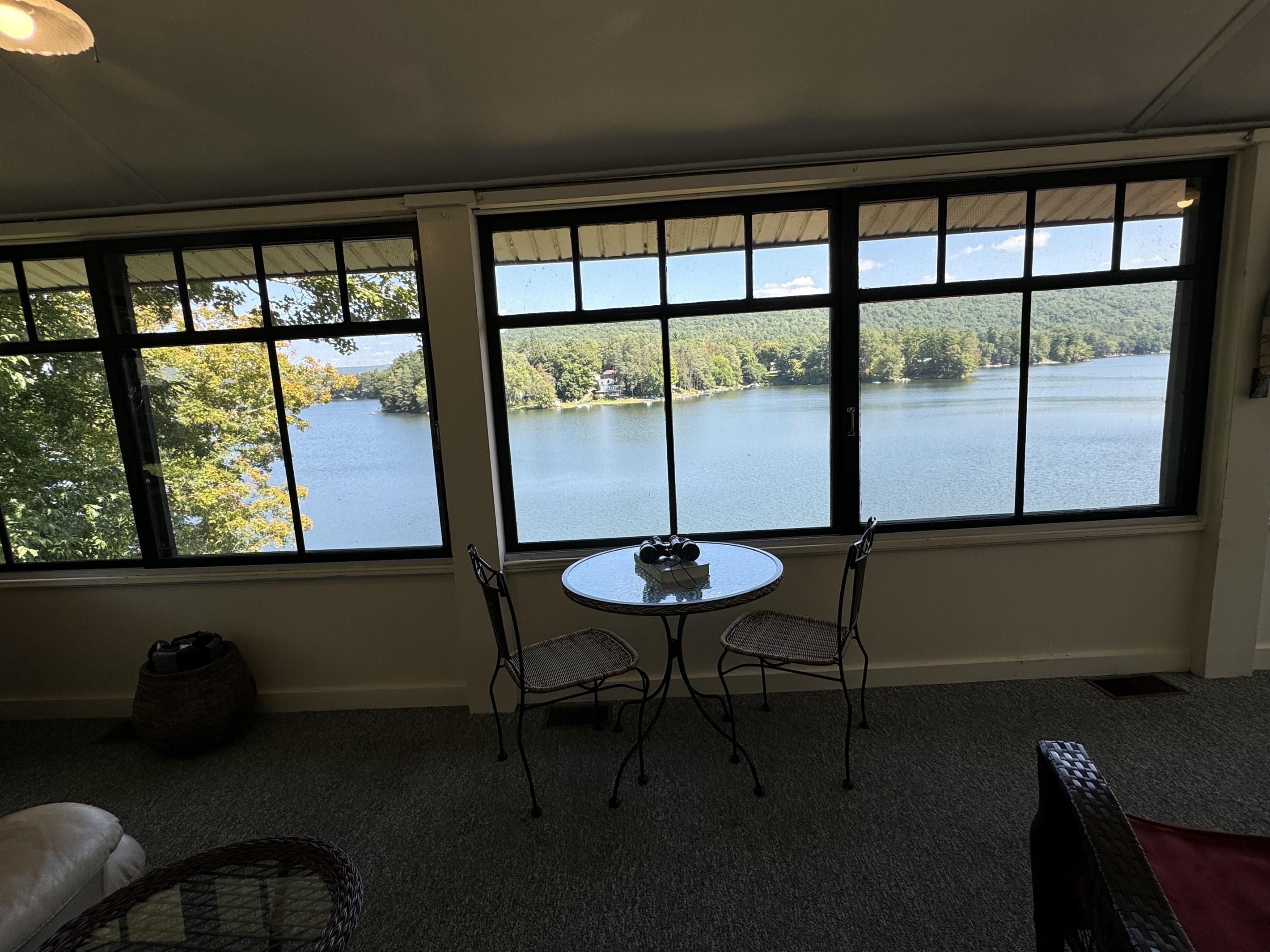 Great views as you enter the sunroom