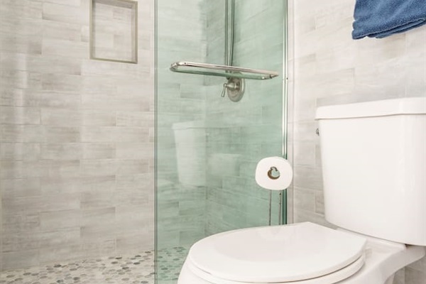 Master shower