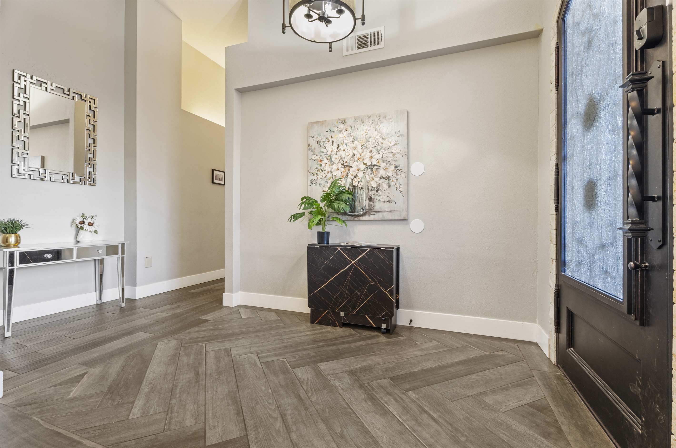 From the moment you step inside, thoughtful design and warm tones create a welcoming space that feels like home.