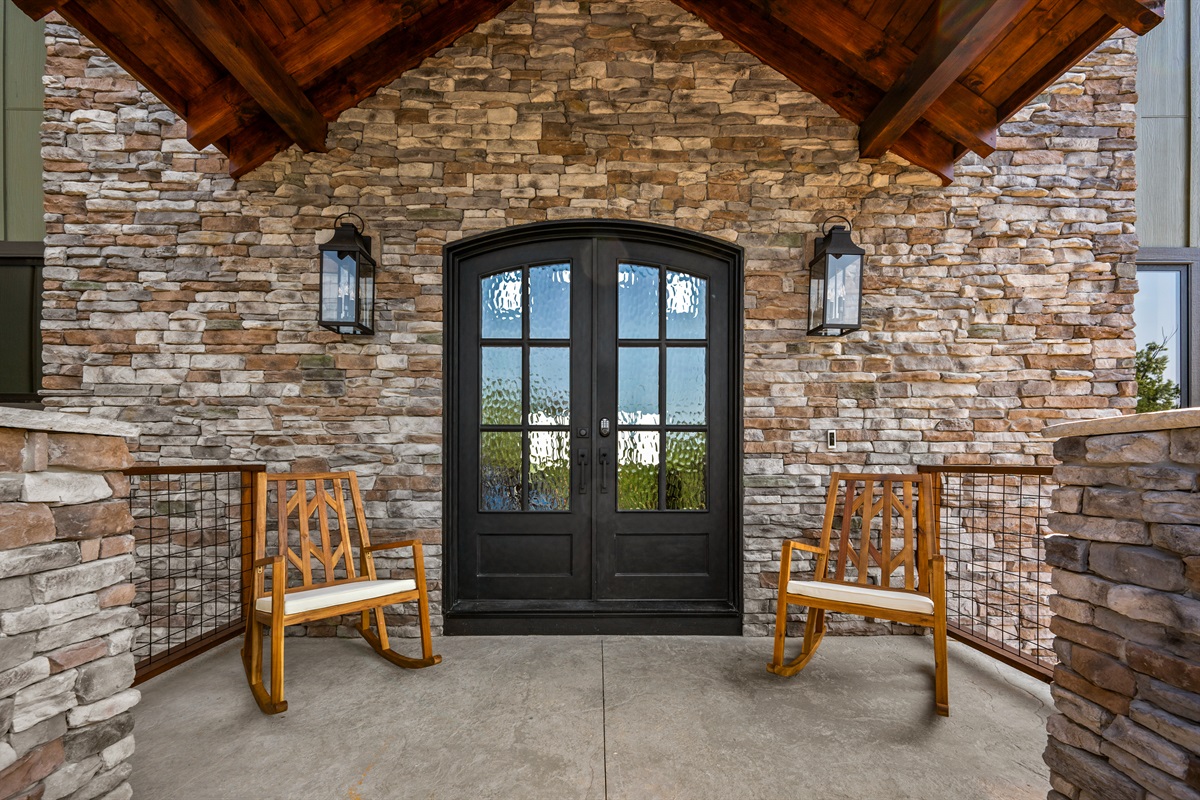 Front doors- easy access with smart lock