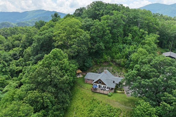 Aerial View - Privacy and Forested Surroundings