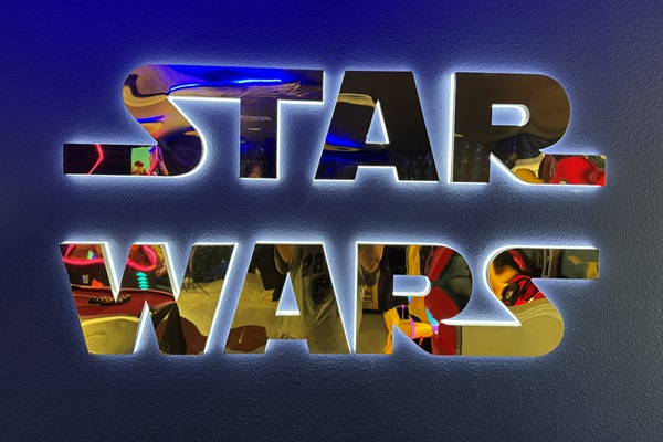 Incredible Star Wars Theme Arcade Game Room