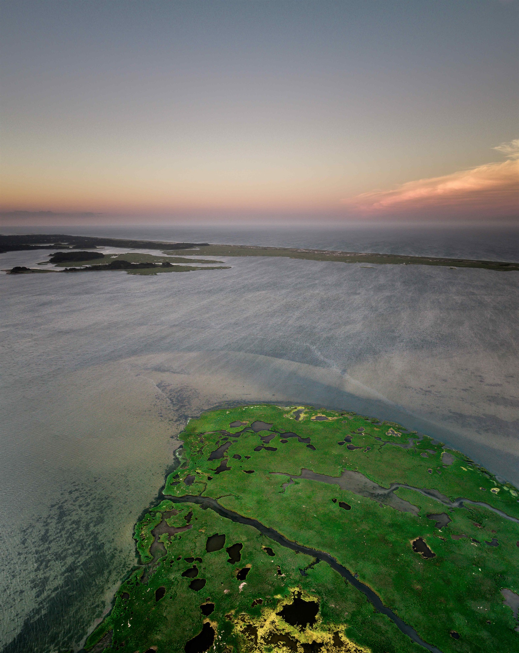 Pleasant Bay, Orleans - photo cred Nathan Andersen One of the best places to start your morning. The water is usually calm, reflecting the colors of the sky as the sun rises.