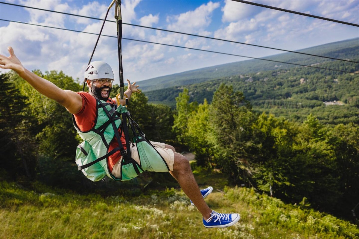 Ziplines at Camelback - 24 minutes away