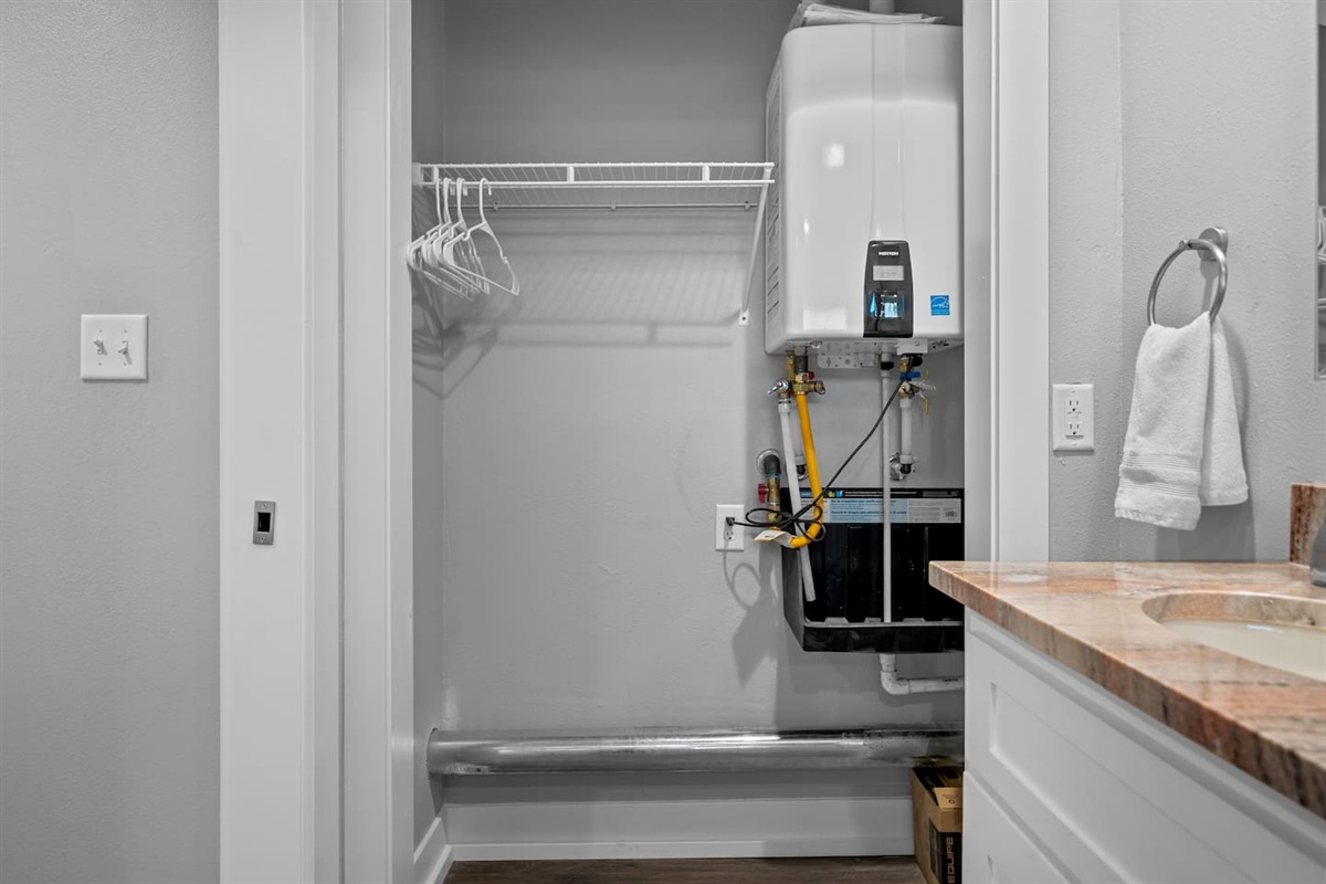 The On Demand Water Heater ensures you Never Run Out of Hot Water!