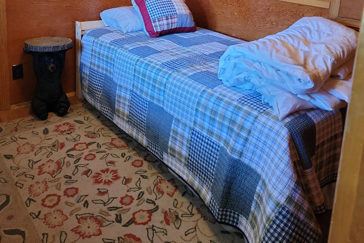 Downstairs suite twin room