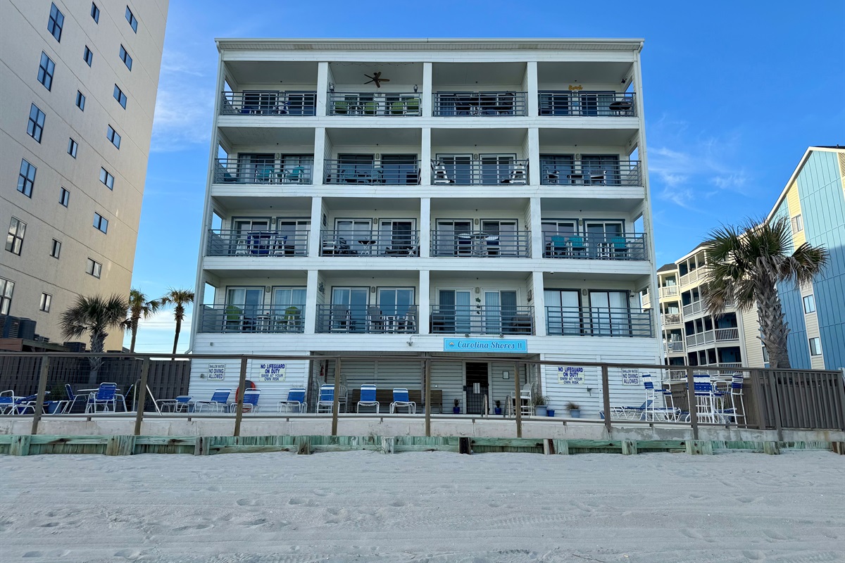 Carolina Shores II from beach