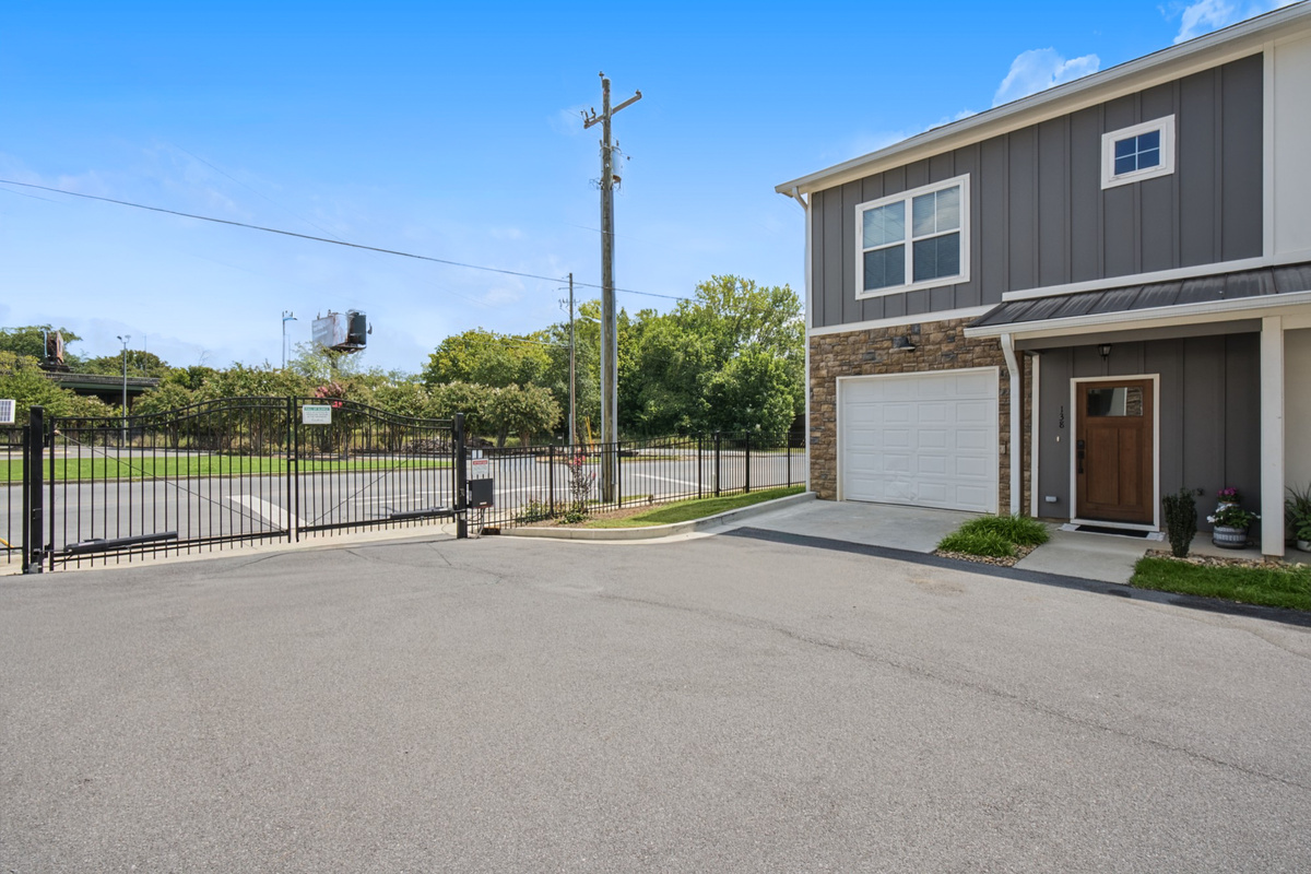 Gated community entry for added privacy and peace of mind