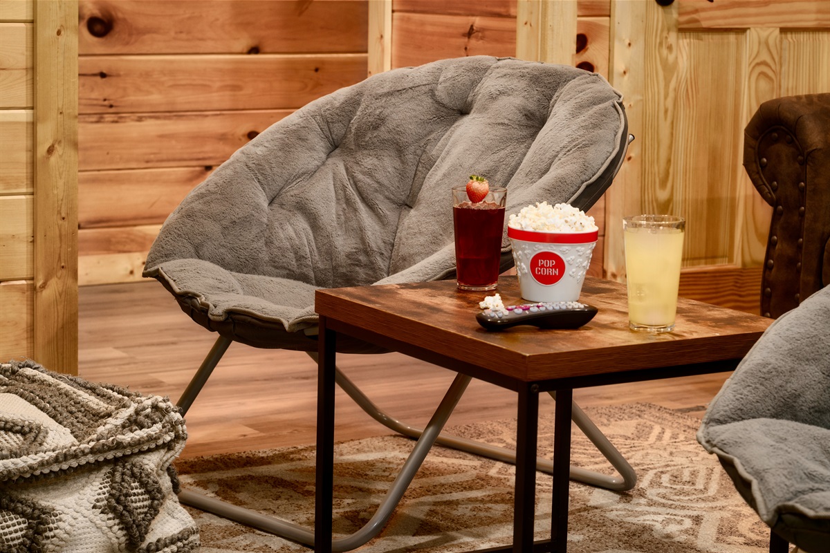 Cozy seating, exciting games, unforgettable moment