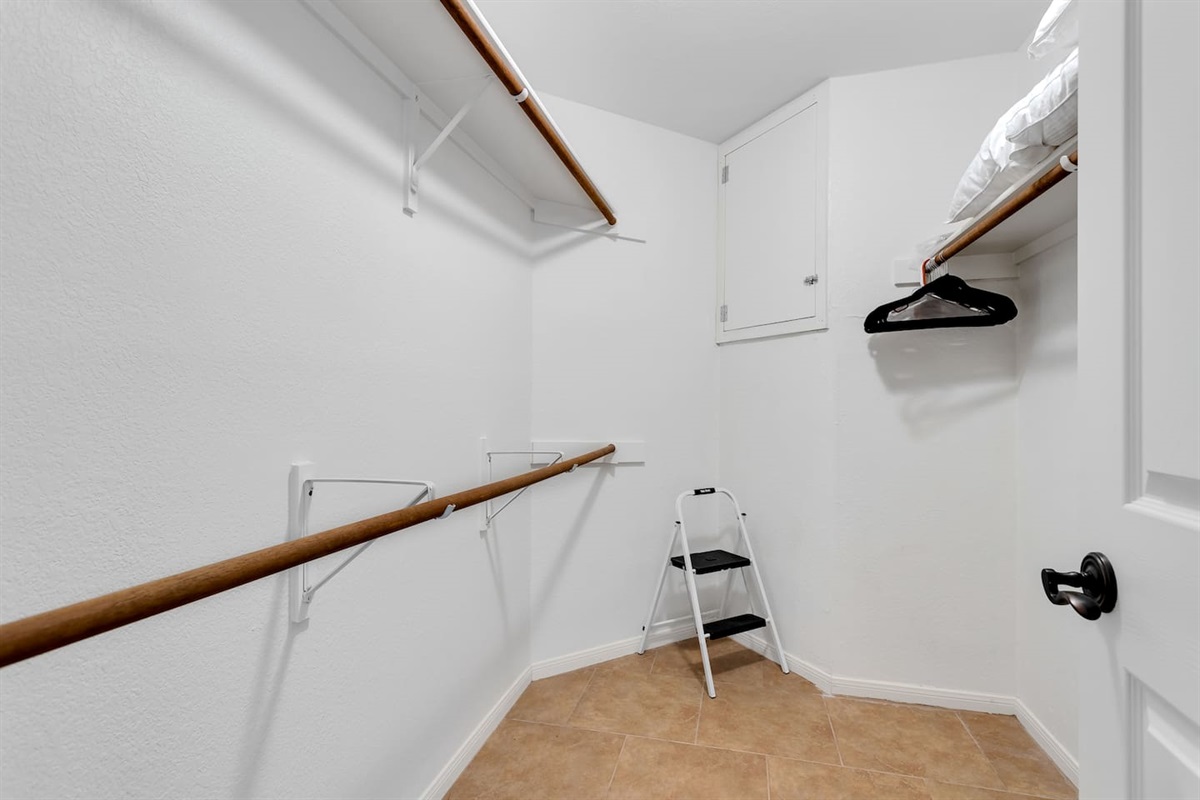 Large Master Closet