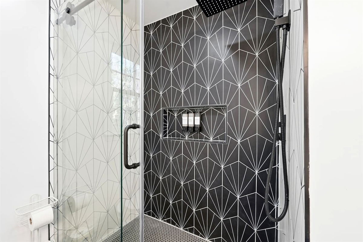 Private ensuite bathroom for Bedroom #4.