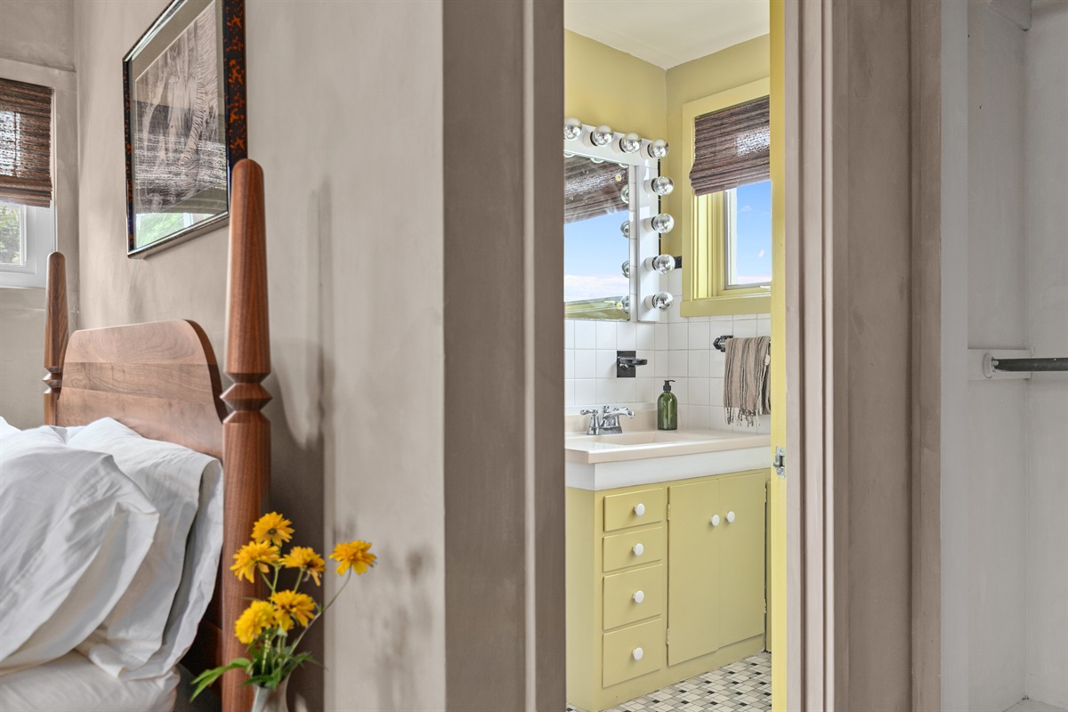 This Queen Suite offers the comfort of a private bathroom, giving you the convenience and privacy of your own space.