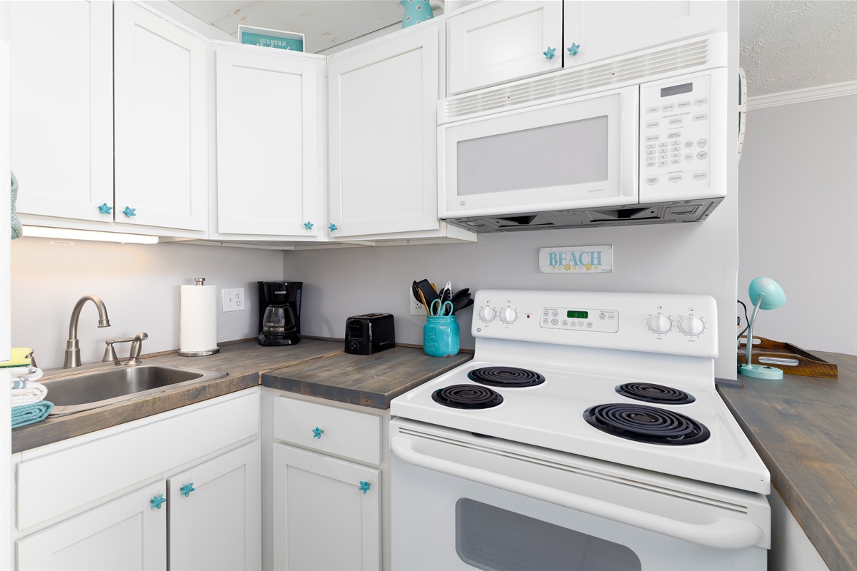 This kitchen blends efficiency and style perfectly