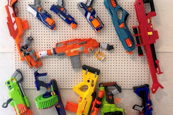 Let the Nerf Wars begin!