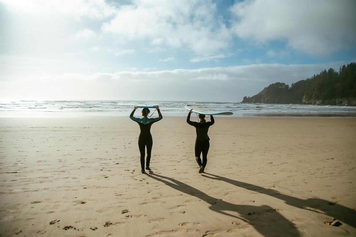Grab your board and catch a wave! The Oregon Coast has surf spots for every skill level.