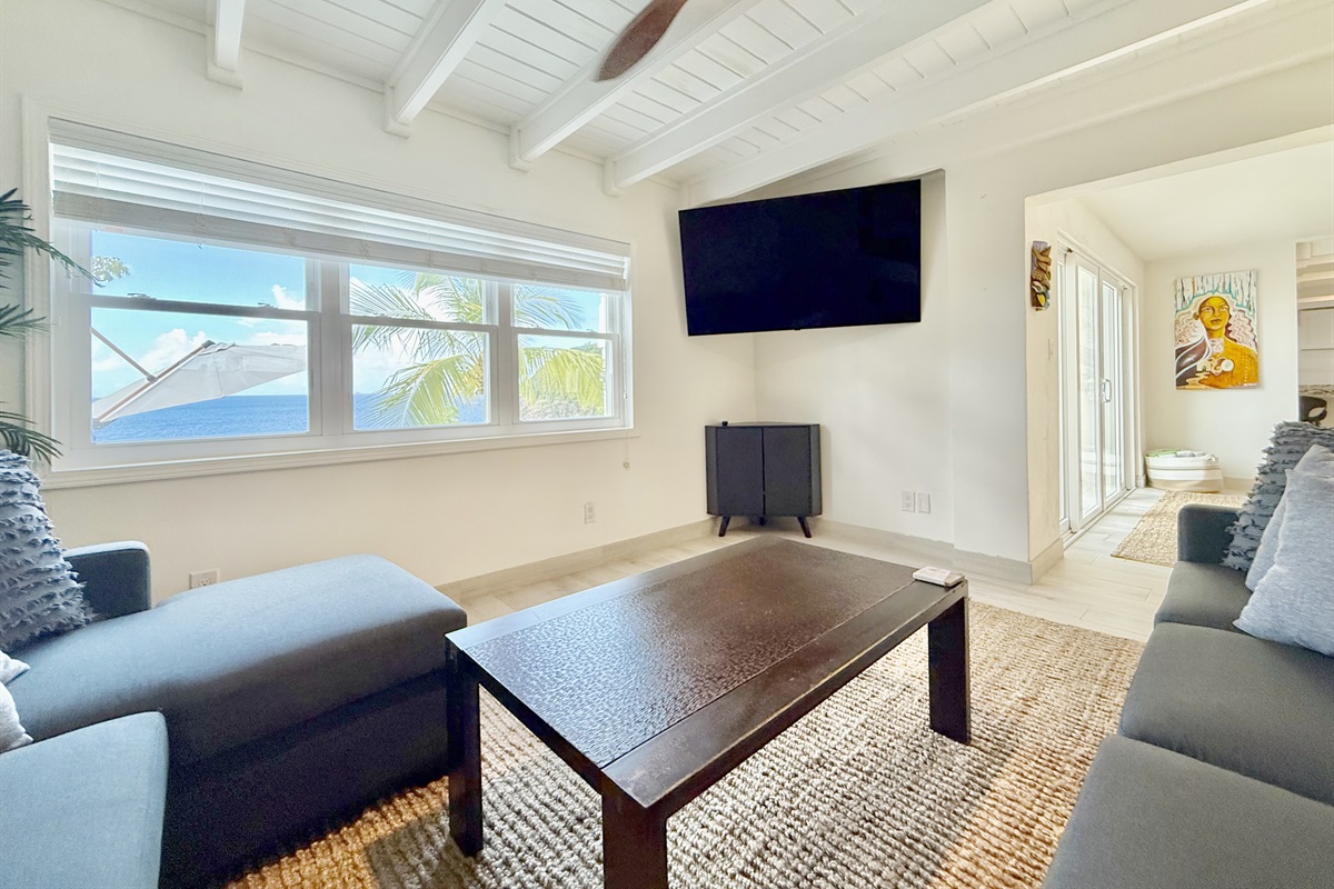 A large wifi enabled TV. You can sign into your favorite apps to watch TV.