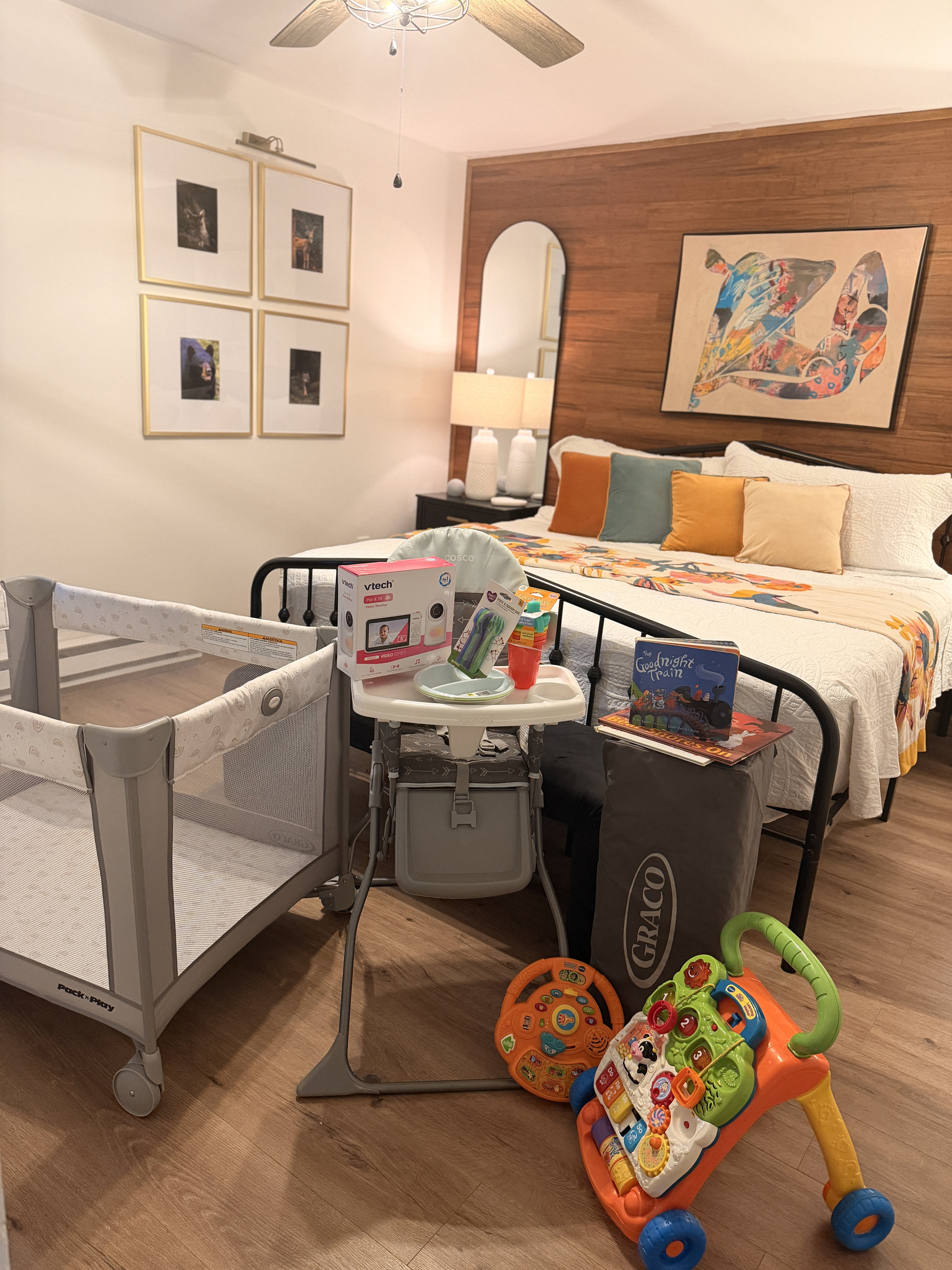Traveling with little ones? We make it easier with a Pack ’n Play, high chair, baby monitor, children’s books, feeding essentials and toys available for your stay.