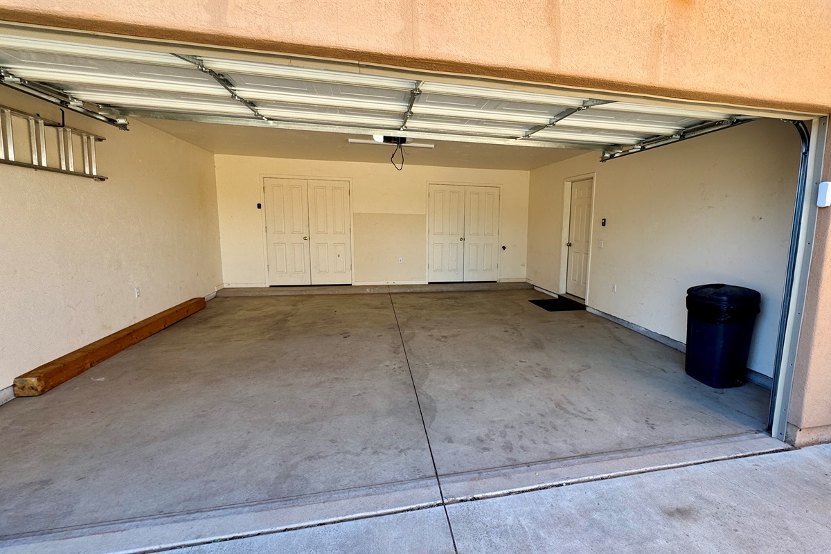 2-Car Garage Parking for your Toys or Vehicles