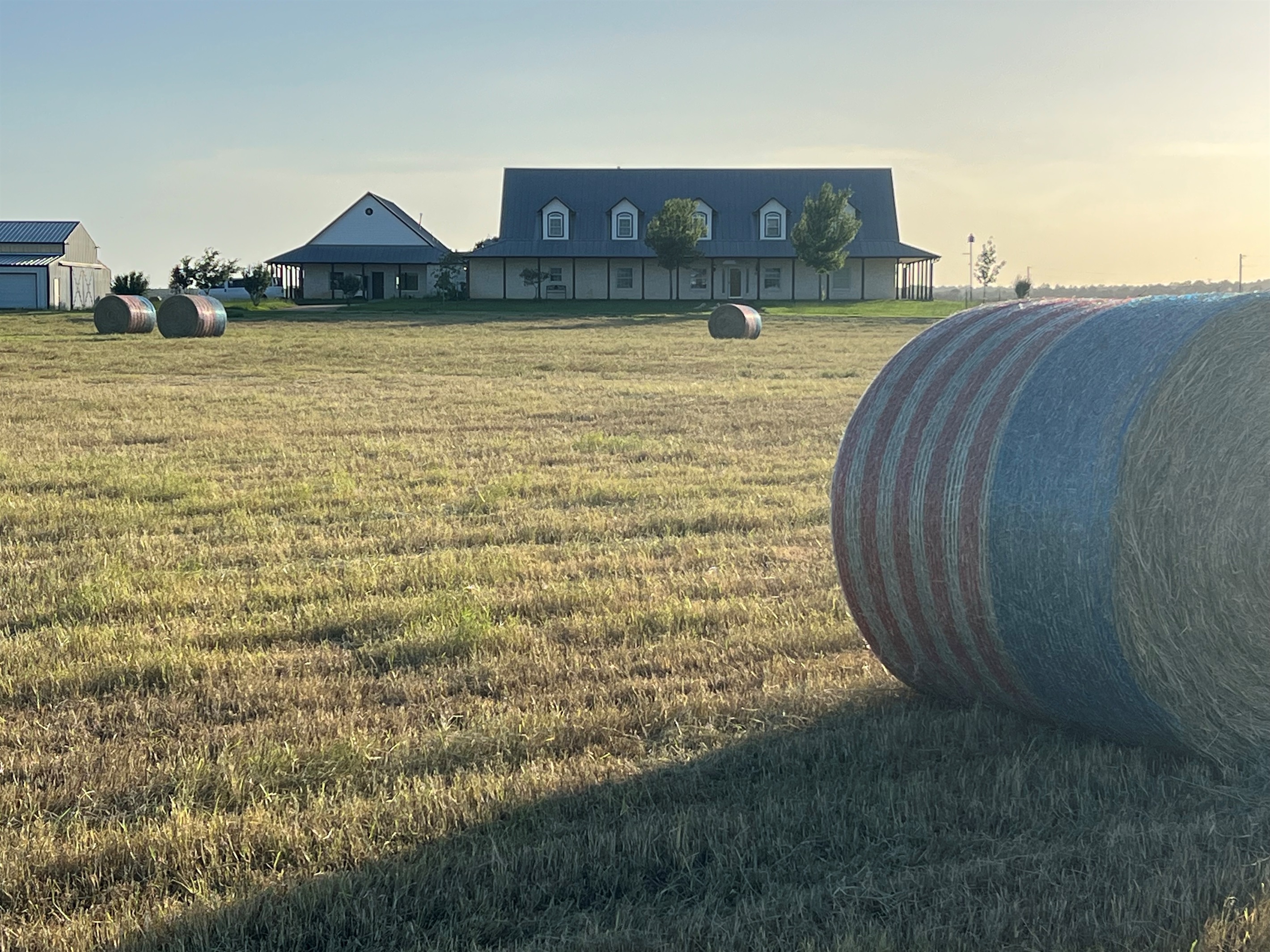 Surrounded by 70 plus acres of beautiful ranch land and amazing sunsets and sunrises.