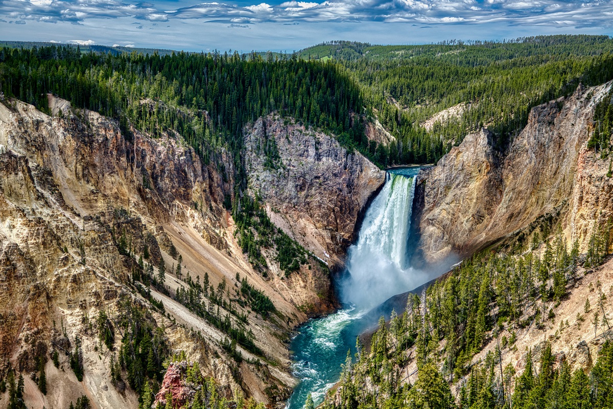 Grand Canyon Of The Yellowstone