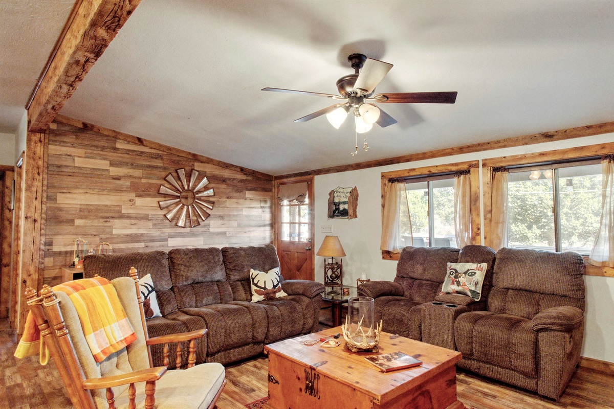 Plenty of seating for all to enjoy