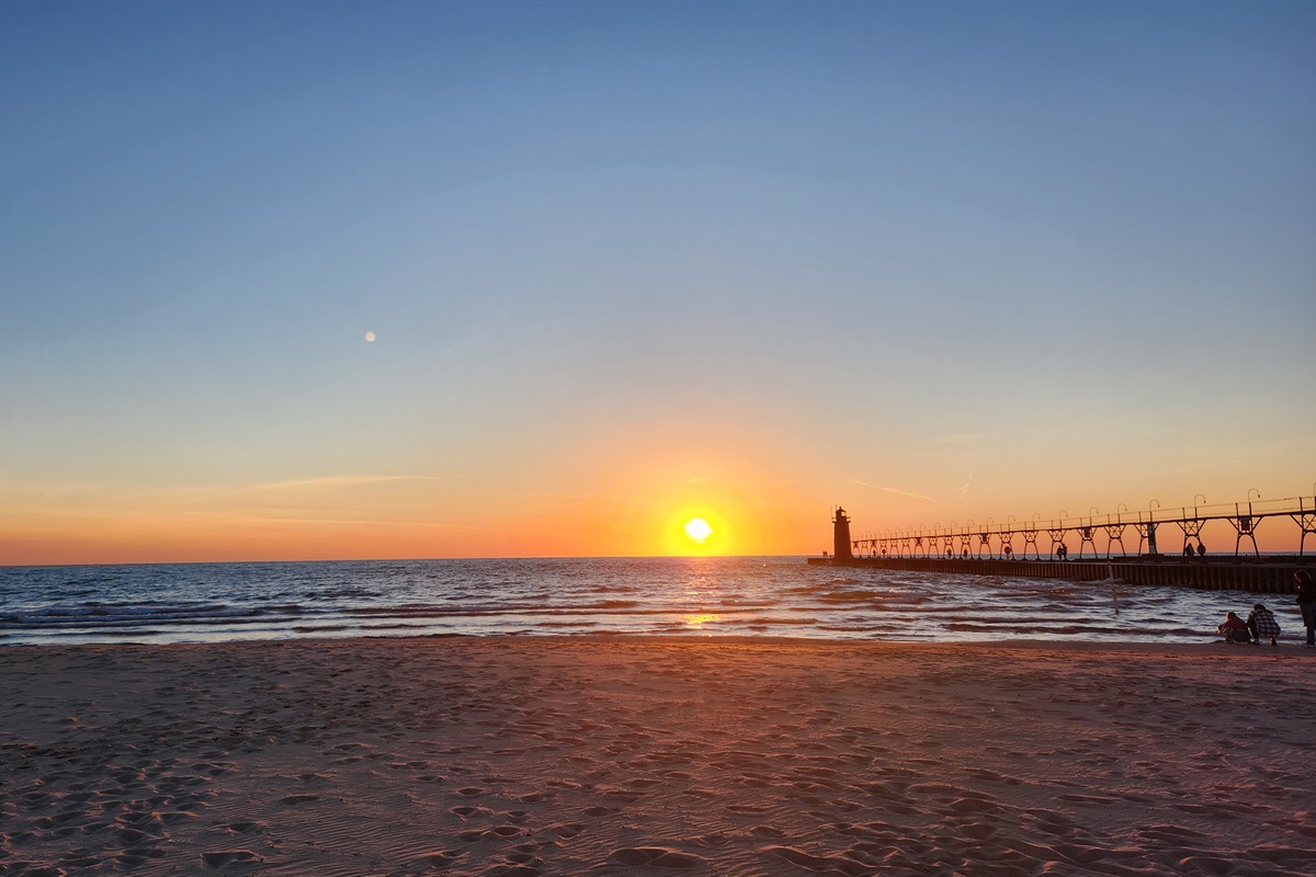 Enjoy the beautiful sunsets at South Beach daily, any season!