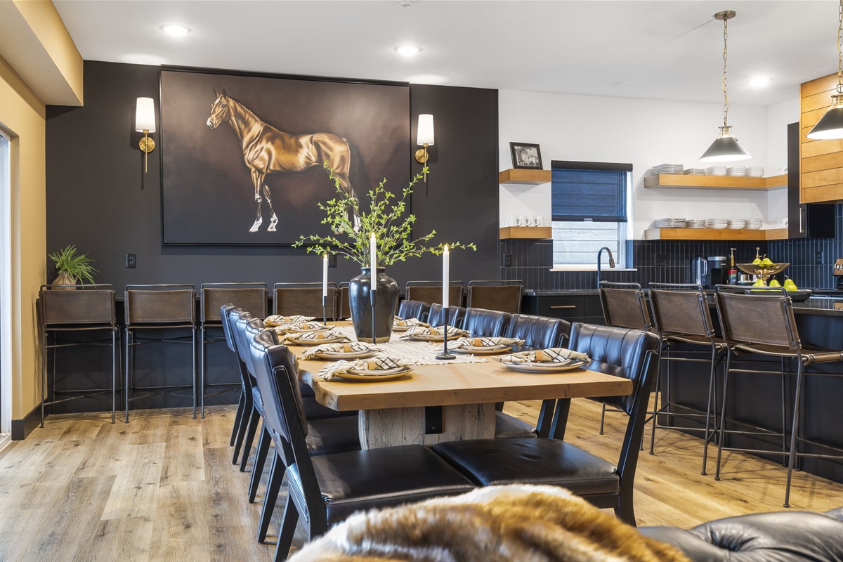 Dining seating to fit your entire group